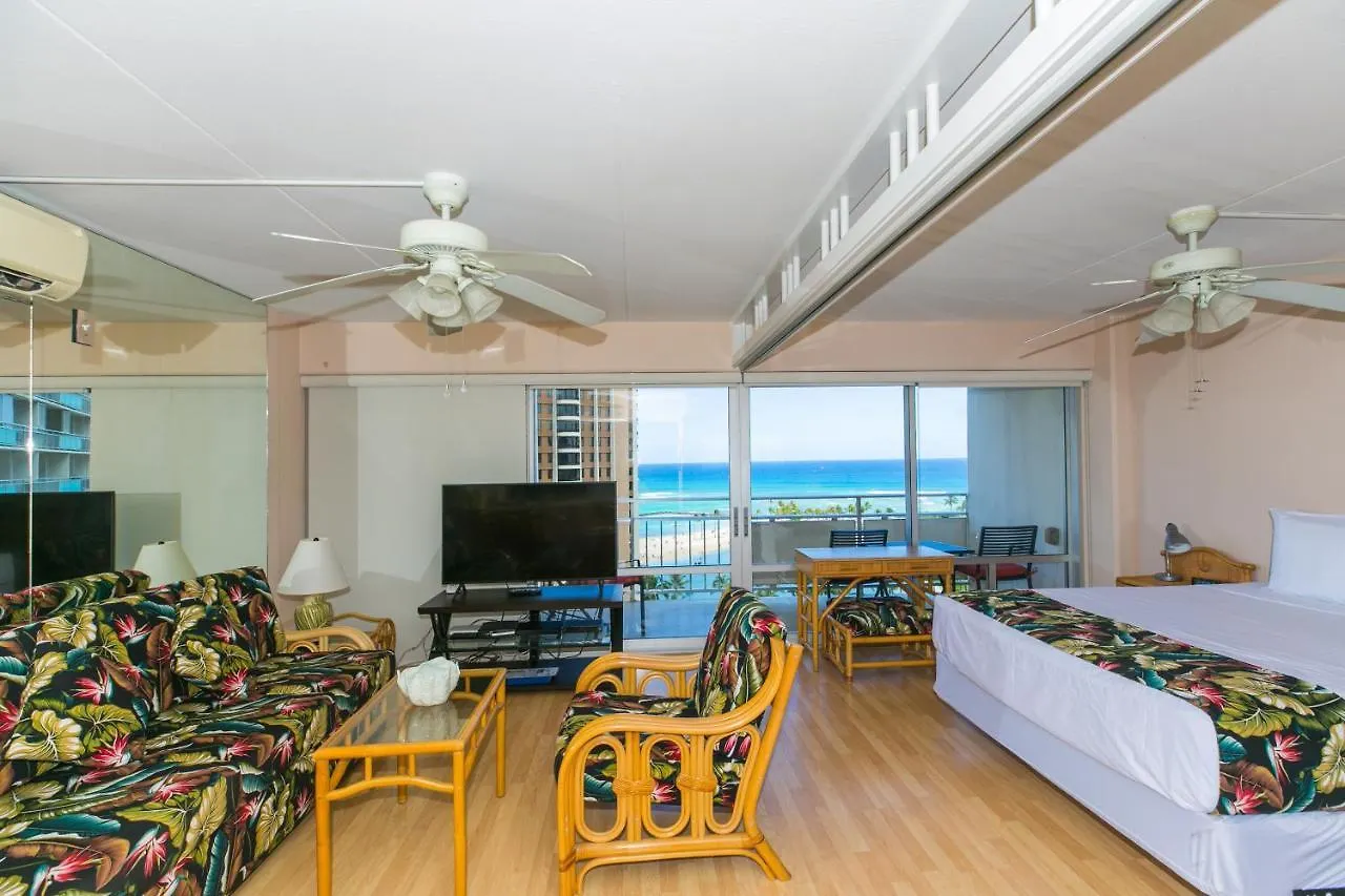 Ilikai Tower 1314 Lagoon View 1Br Honolulu